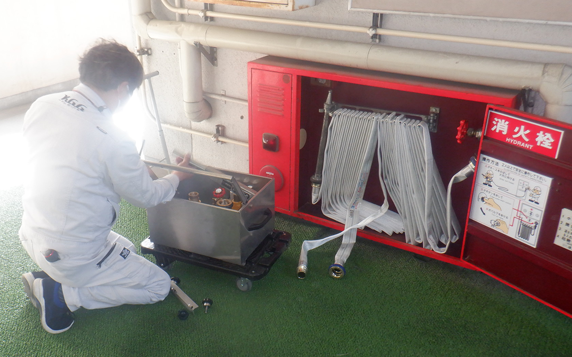 消防設備の点検