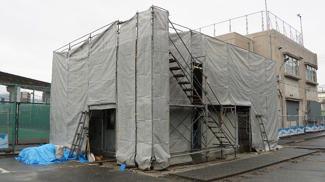 宝工務店 工事の様子